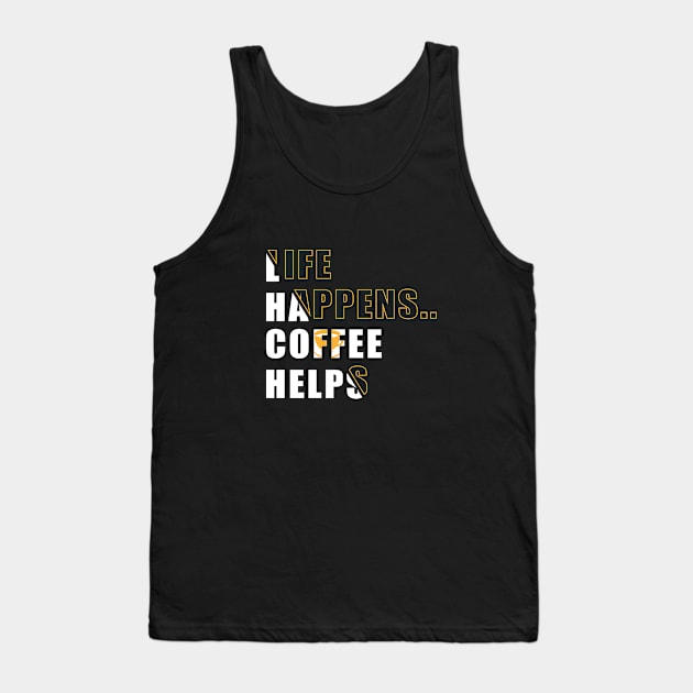 Awesome Typographic Design Tank Top by madlymelody